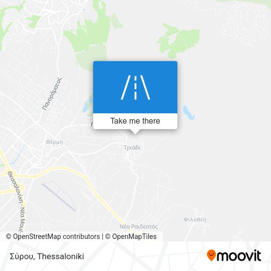 Σύρου map