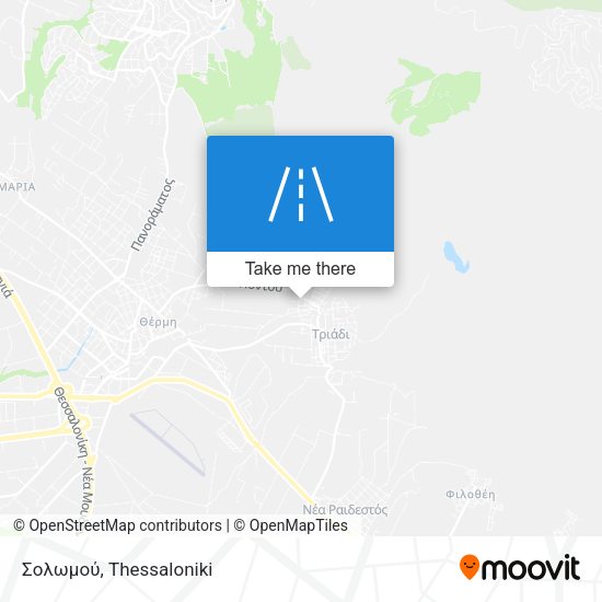 Σολωμού map
