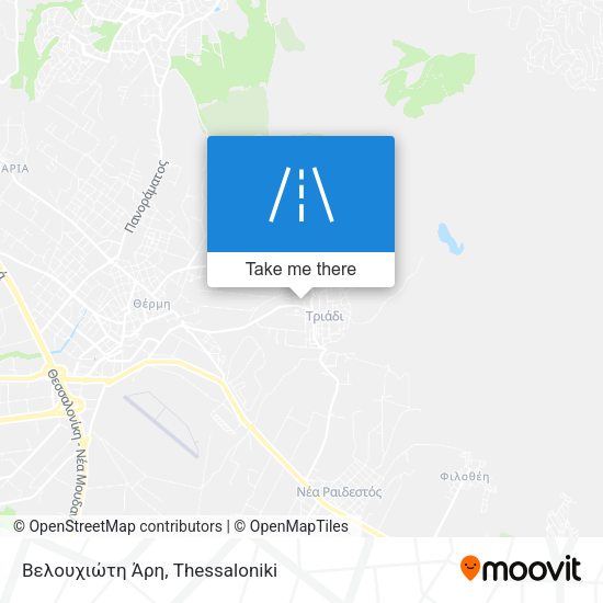 Βελουχιώτη Άρη map