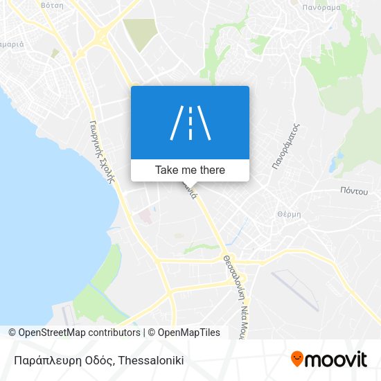 Παράπλευρη Οδός map