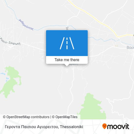 Γεροντα Παισιου Αγιορειτου map