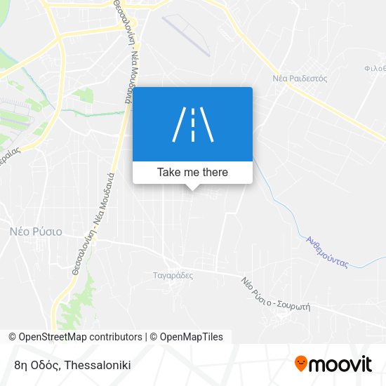 8η Οδός map