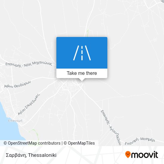 Σαρβάνη map