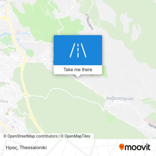 Ήρας map