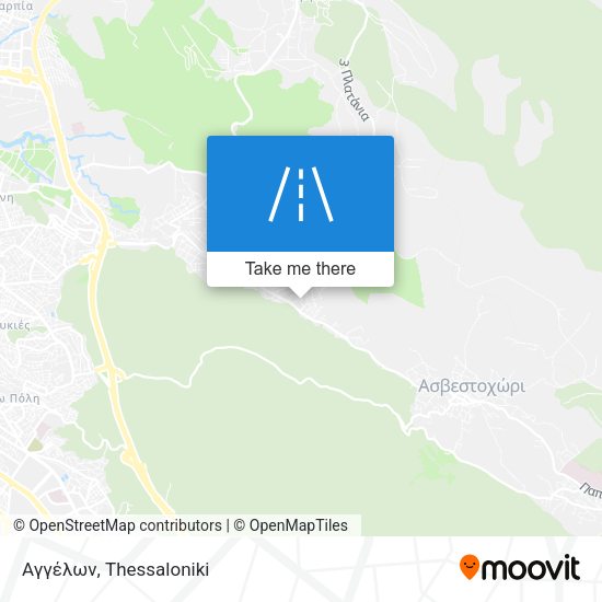 Αγγέλων map