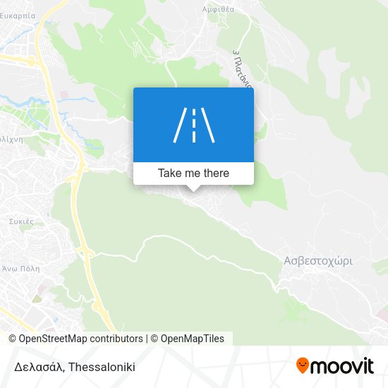 Δελασάλ map