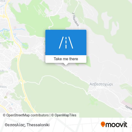 Θεσσαλίας map