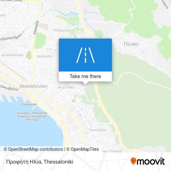Προφήτη Ηλία map