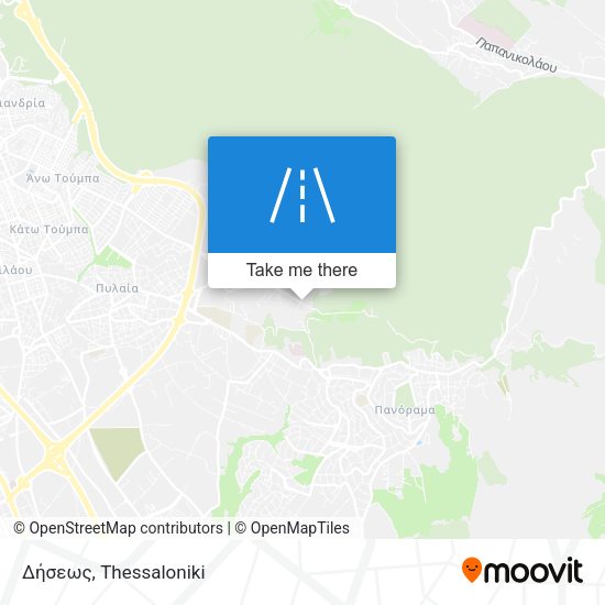 Δήσεως map
