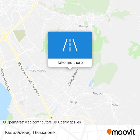 Κλεισθένους map