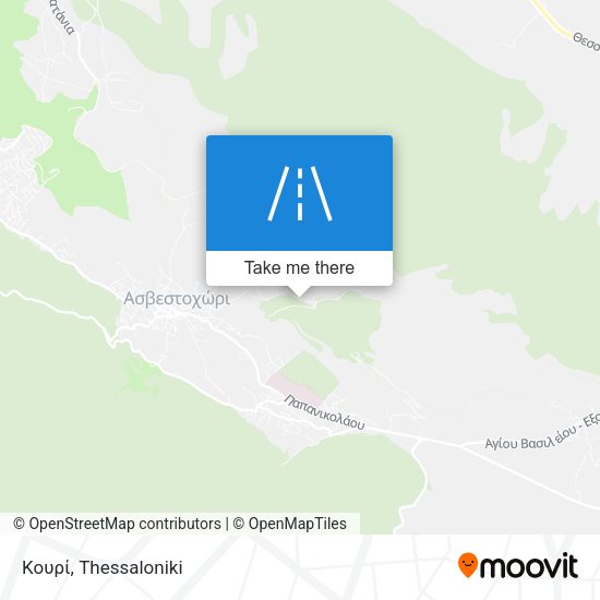 Κουρί map
