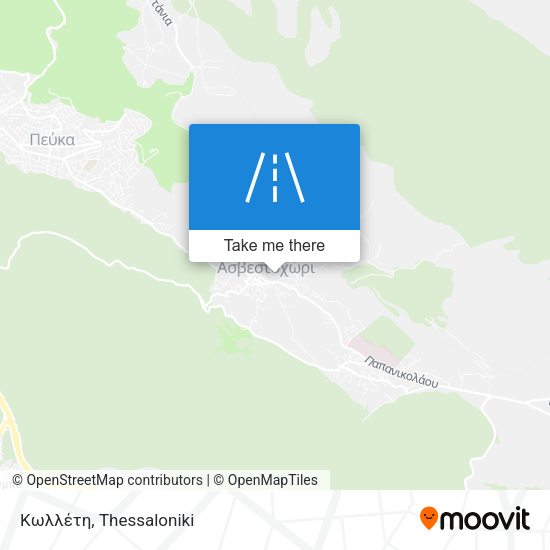 Κωλλέτη map