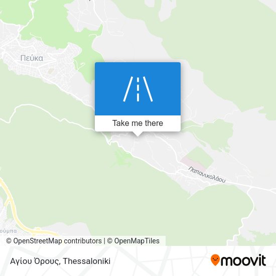 Αγίου Όρους map