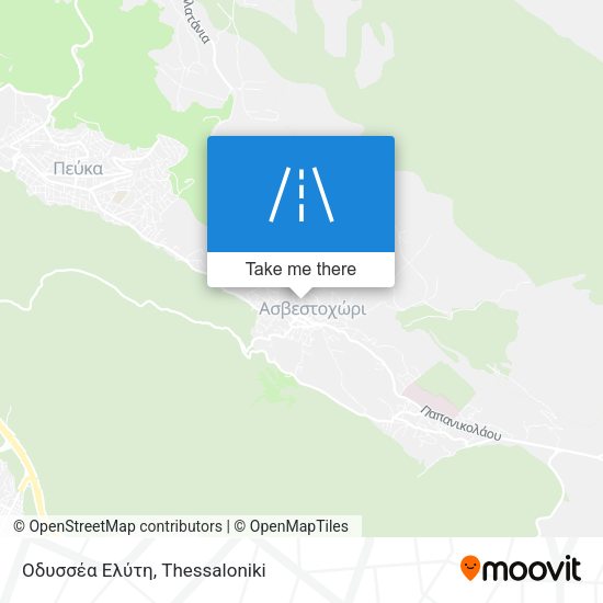 Οδυσσέα Ελύτη map