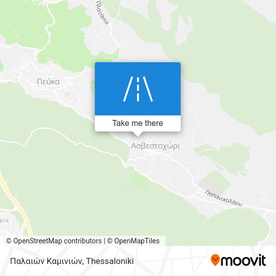 Παλαιών Καμινιών map