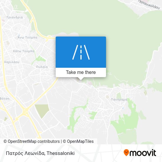Πατρός Λεωνίδα map