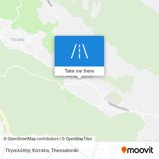 Πηνελόπης Κατσέα map