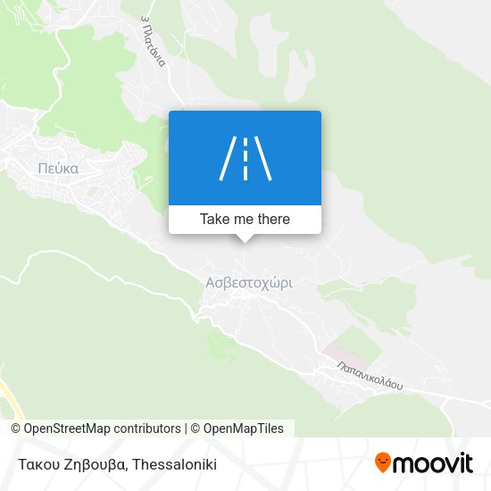 Τακου Ζηβουβα map