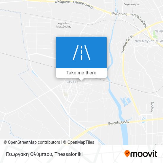Γεωργάκη Ολύμπιου map