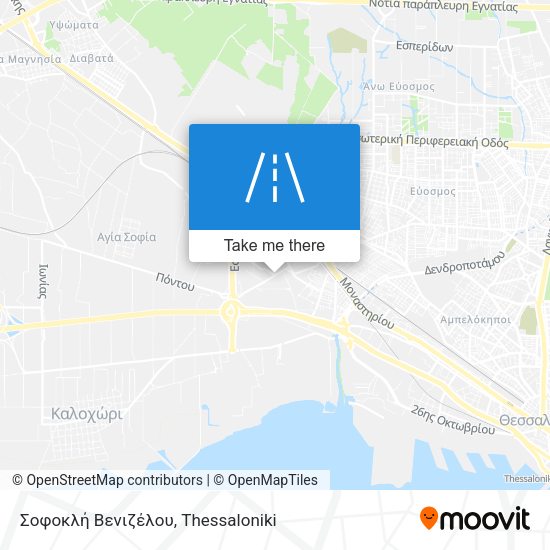 Σοφοκλή Βενιζέλου map