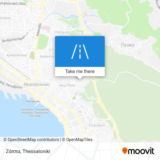 Ζάππα map
