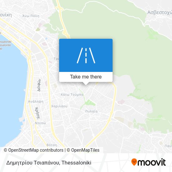 Δημητρίου Τσιαπάνου map