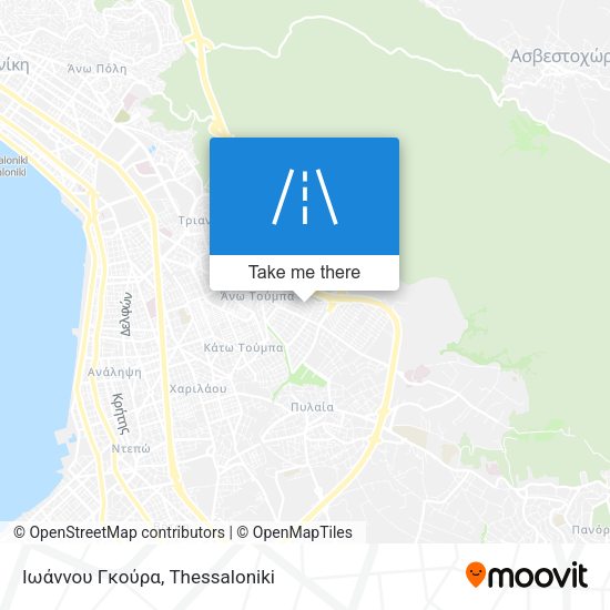 Ιωάννου Γκούρα map