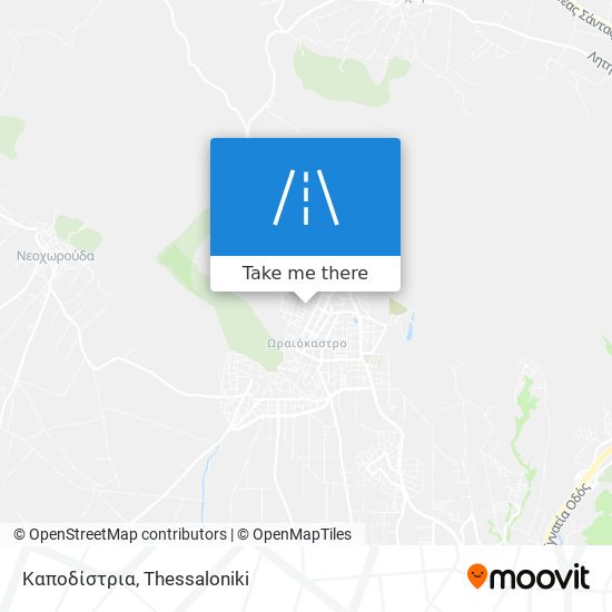 Καποδίστρια map