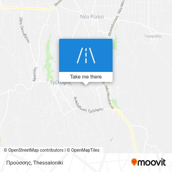 Προύσσης map