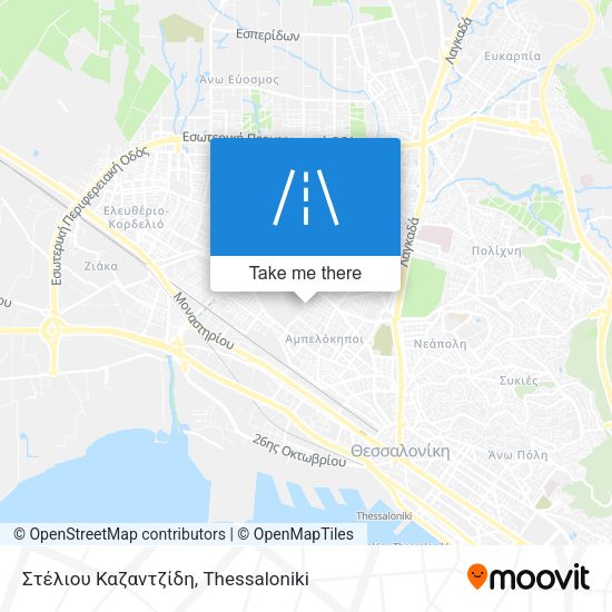 Στέλιου Καζαντζίδη map