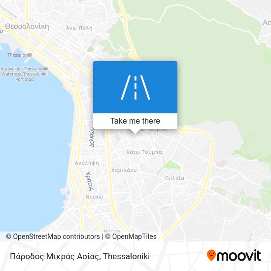 Πάροδος Μικράς Ασίας map