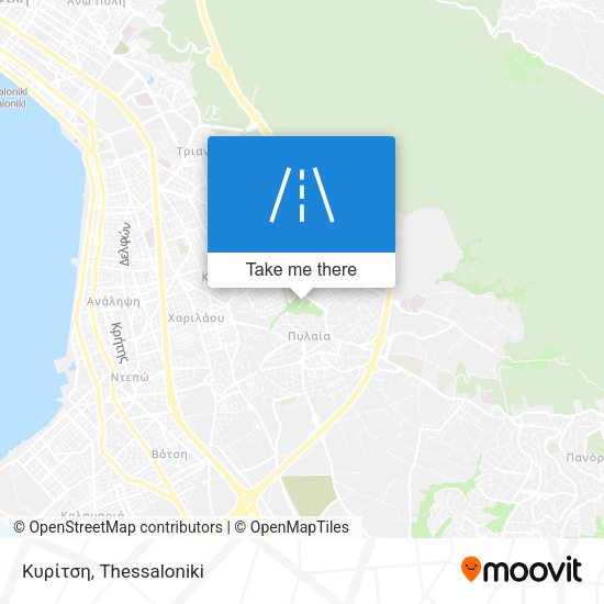 Κυρίτση map