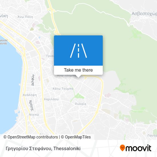 Γρηγορίου Στεφάνου map