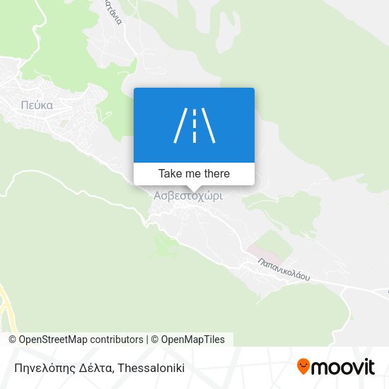 Πηνελόπης Δέλτα map