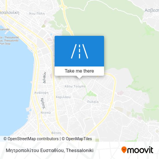 Μητροπολίτου Ευσταθίου map