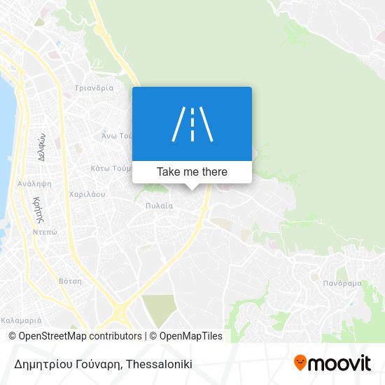 Δημητρίου Γούναρη map