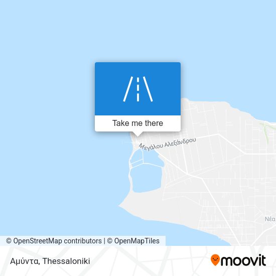 Αμύντα map