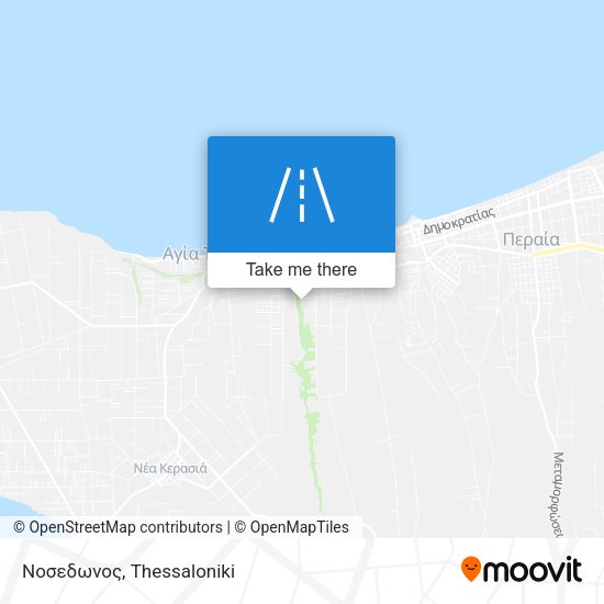 Νοσεδωνος map