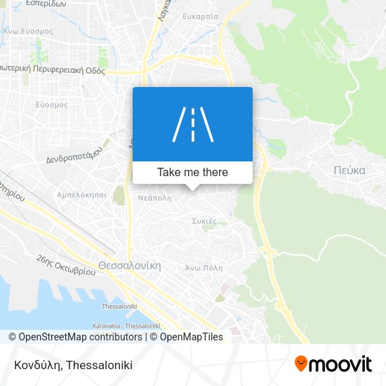 Κονδύλη map