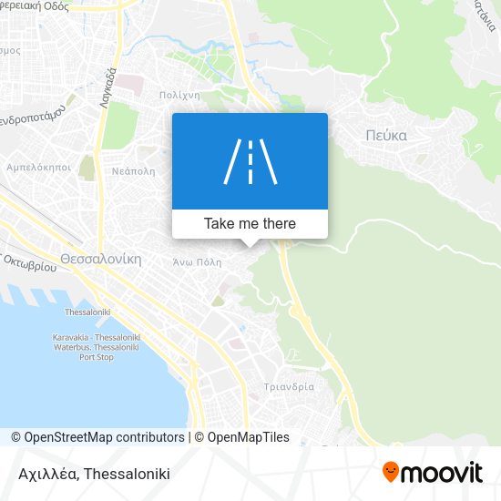 Αχιλλέα map
