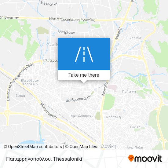 Παπαρρηγοπούλου map