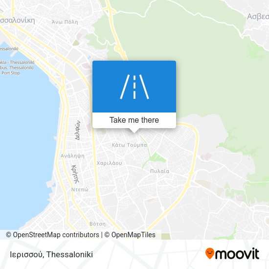 Ιερισσού map
