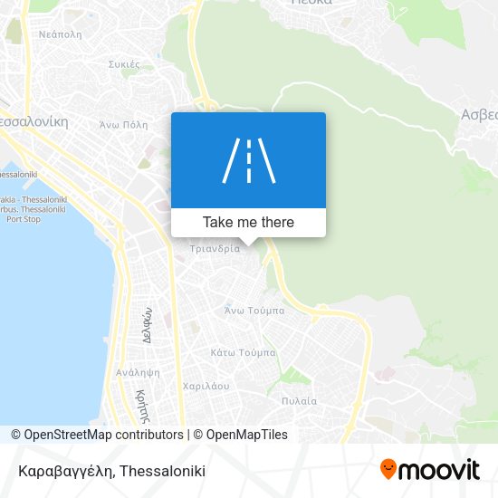 Καραβαγγέλη map