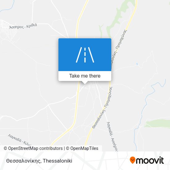 Θεσσαλονίκης map
