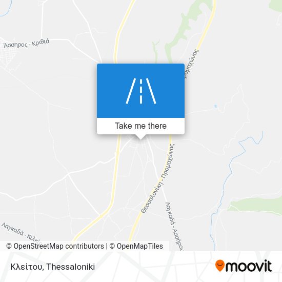 Κλείτου map
