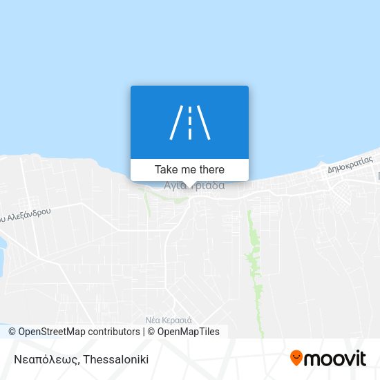 Νεαπόλεως map