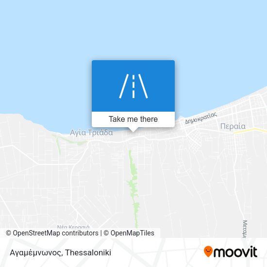 Αγαμέμνωνος map