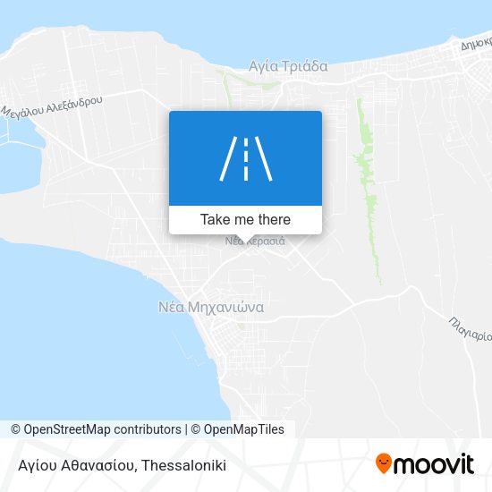 Αγίου Αθανασίου map
