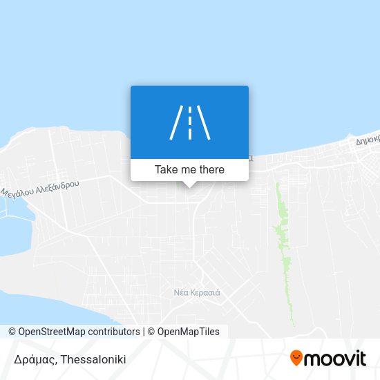 Δράμας map