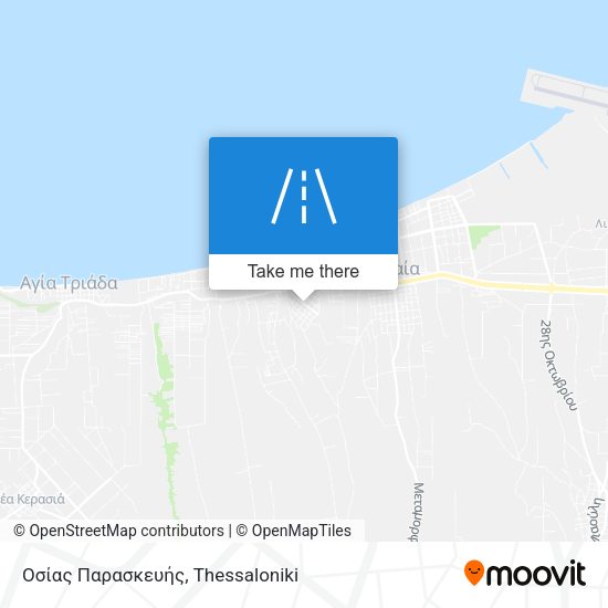 Οσίας Παρασκευής map